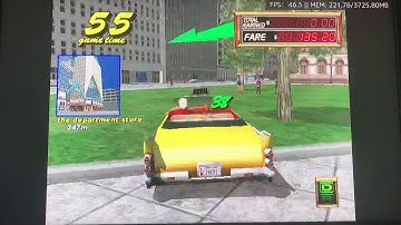 Raspberry pi 4 - crazy taxi 2 Dreamcast emulation