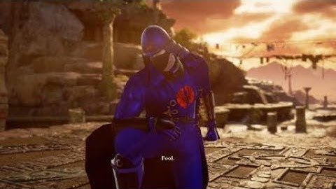 SOULCALIBUR™Ⅵ Casual Match - Cobra Commander customization
