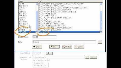 Definedoc Tutorial: Library Manager
