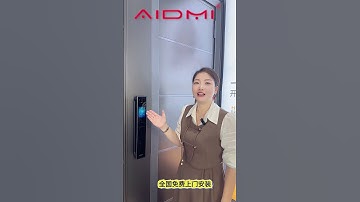 Aidmi Smart Lock | Fingerprint, Password & App Unlock 🔐 #SmartLock #FingerprintLock