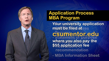 CSULB MBA - Admission Process