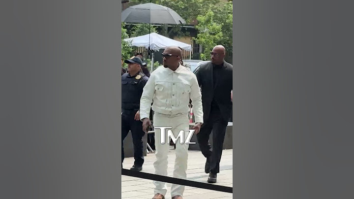 Kanye West Shows Up at Diddy Trial in NYC in All-White Outfit