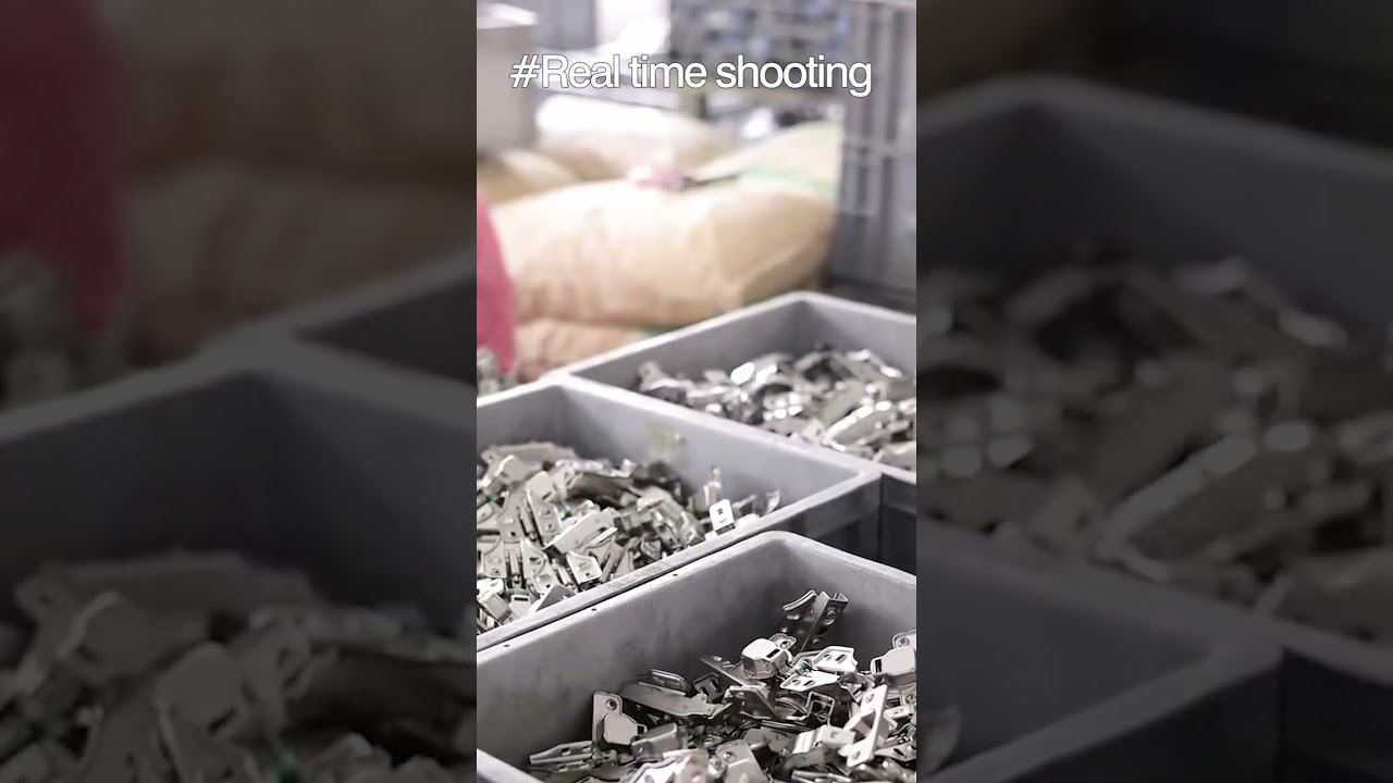 Furniture hinges | What is a furniture hinge production plant like? 