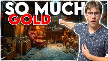 SO MUCH GOLD!! I BOUGHT AN ABANDONED STORAGE UNIT FULL OF MONEY!!