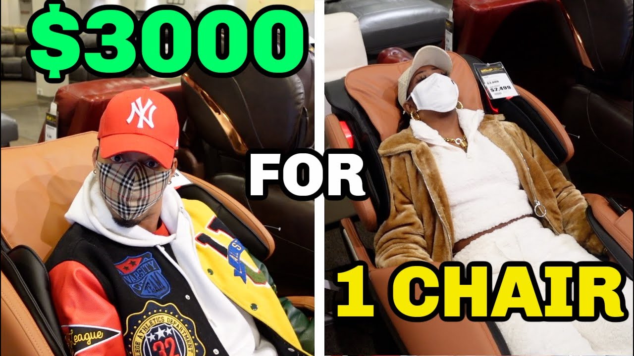 $3000 CHAIR!?!💰... APARTMENT SHOPPING