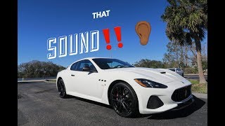 2018 Maserati Granturismo MC (Startup, Rev, Int, Ext)