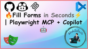 👉 Playwright MCP Server — browser_fill_form Tool (Automation Demo + GitHub Copilot Integration)