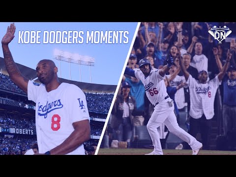 Best Kobe Bryant Moments with the Los Angeles Dodgers 