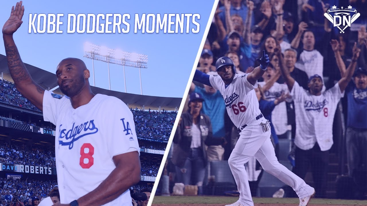 Best Kobe Bryant Moments with the Los Angeles Dodgers 