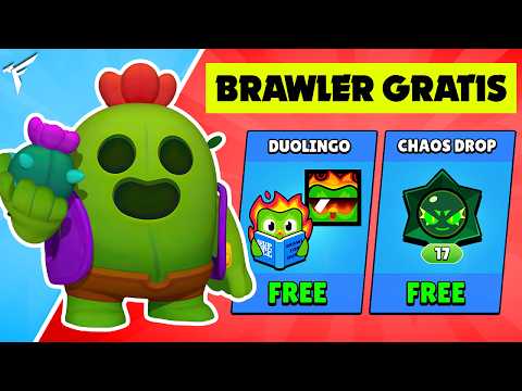 THE DUOLINGO EVENT GIVES EVERYTHING AWAY🤑Brawl Stars