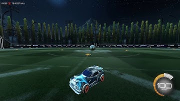 Rocket League Half Flip tutorial (Easy Version)
