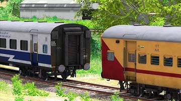 ICF UTKRISHT Coupling JANSHATABDI Coach | BUMPY RAILROAD | Train Simulator | Railworks | NTG GAMING