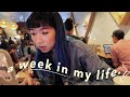 a week in my life as a nyc art student. 🥀
