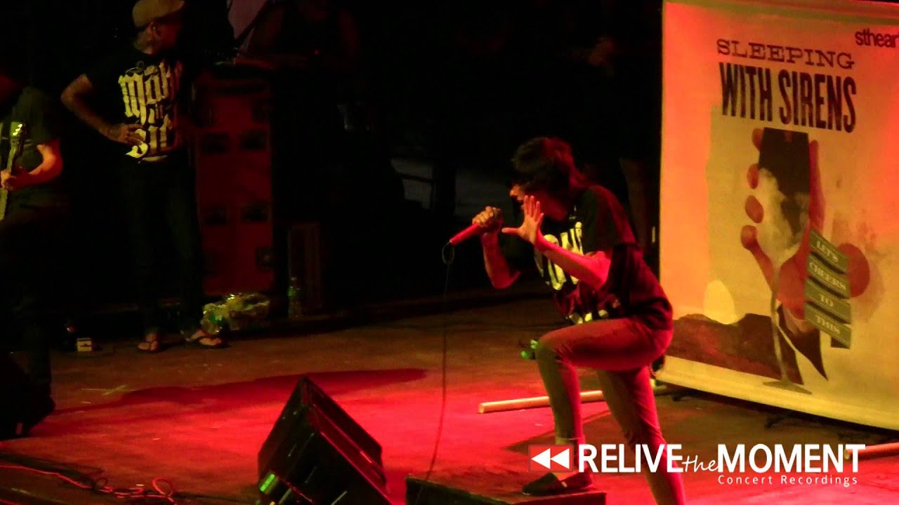 2011.07.28 Sleeping With Sirens - If I'm James Dean, You're Audrey Hepburn (Live in Chicago, IL)