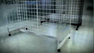 DIY Gridwall Gondola Base With Casters.avi
