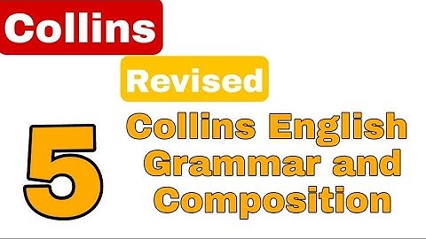 🔴CONJUNCTIONS|CH-20|CLASS-5TH|COLLINS ENGLISH GRAMMAR AND COMPOSITION
