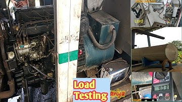 4R Gen set load testing | 62 kva silent DG set load testing |62 kva canopy generator voltage check