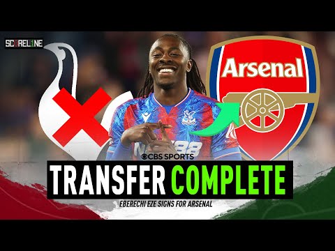 Arsenal HIJACK Tottenham's attempt to sign Eberechi Eze | Eze set to join Gunners | Scoreline