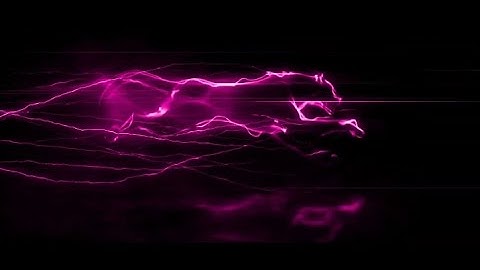 Running Panther intro Template pink colour | Running Panther intro Template free download|