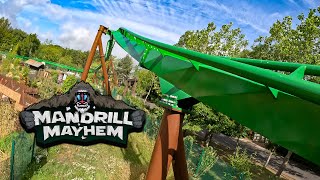 Mandrill Mayhem [4K] Front & Rear Seat POVs - World of Jumanji - Chessington World of Adventures