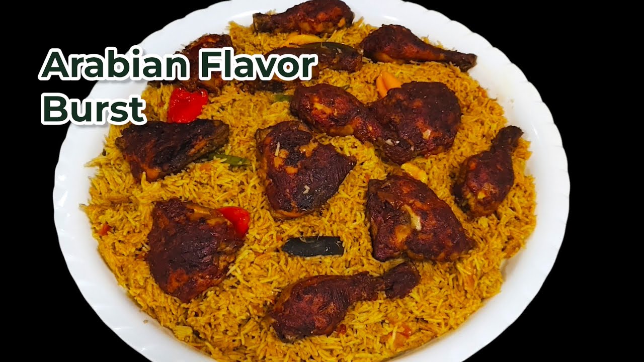 Arabic Chicken Kabsa 😱🔥 Super Flavorful Middle East Style