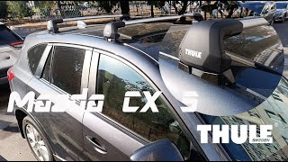 Roof rack THULE for Mazda CX-5 fixed points
