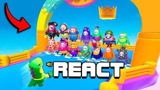React: Fall Guys Funny Fails and WTF Moments!