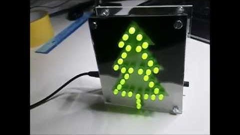 Led Tree with 555 timer