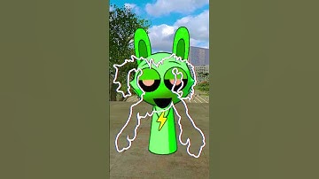 GUESS REAL OUTLINE OF INCREDIBOX SPRUNKI VS POPPY PLAYTIME SMILING CRITTERS IN GARRY