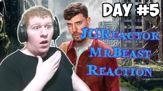 Reacting to "I Survived 7 Days In An Abandoned City" (MrBeast Reaction)