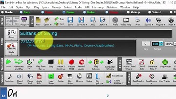 BAND-IN-A-BOX. How to Create a Backing Track. Part 1