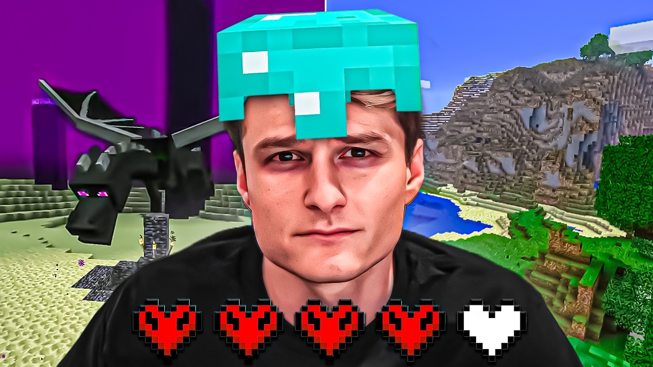 "Speedrunning" Hardcore Minecraft