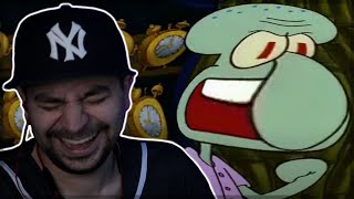 **** SQUIDWARD DAY! - [YTP] Spingebill and Squishward Compete for a Promiscuous Challenge REACTION!