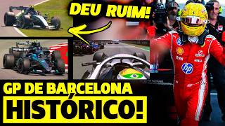 🚨GP DE BARCELONA: HAMILTON FAZ HISTÓRIA, REVIRAVOLTAS, MERCEDES COM PROBLEMAS E BORTOLETO |FÓRMULA 1