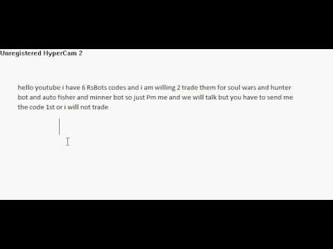 Trading RsBot Codes