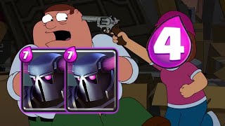 Counter DOUBLE PEKKA with 4 ELIXIR