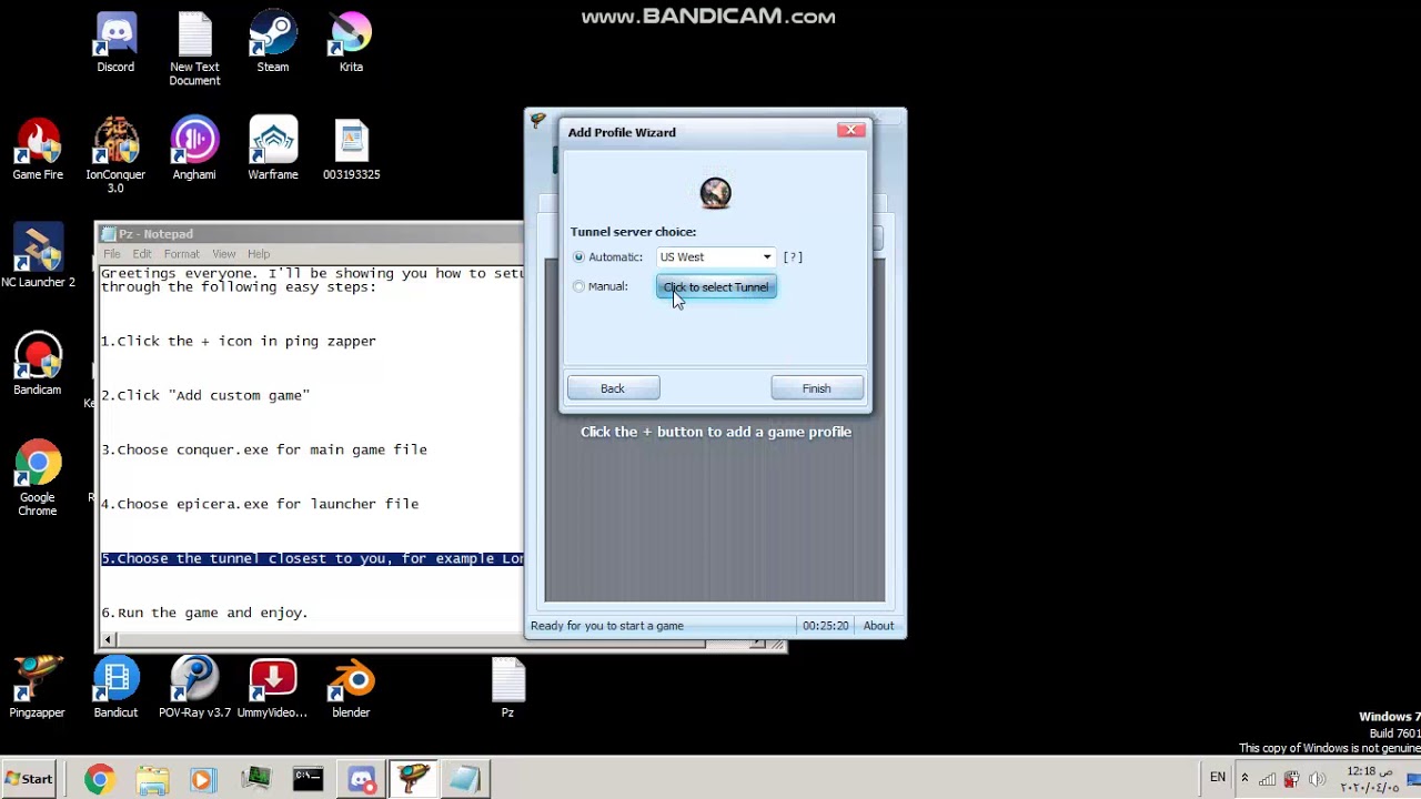 pingzapper add game pingzapper add game