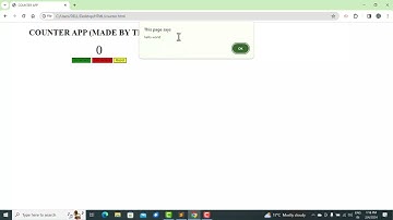 Learn to Build a Counter App in Hindi/Urdu | HTML & JavaScript Tutorial for Beginners