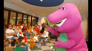 Barney Visited Vanderbilt Childrens Hospital Recently To Entertain Patients And Their Families 1996