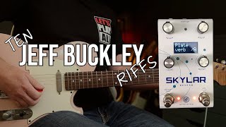 10 Jeff Buckley Riffs | GFI System Skylar Reverb (Pedal Demo)