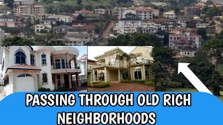 PASSING THROUGH OLD RICH NEIGHBORHOODS IN CAMEROON