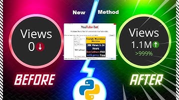 YouTube View Bot | How to Get More Views on YouTube with Free Python Bot (New Method 2023)