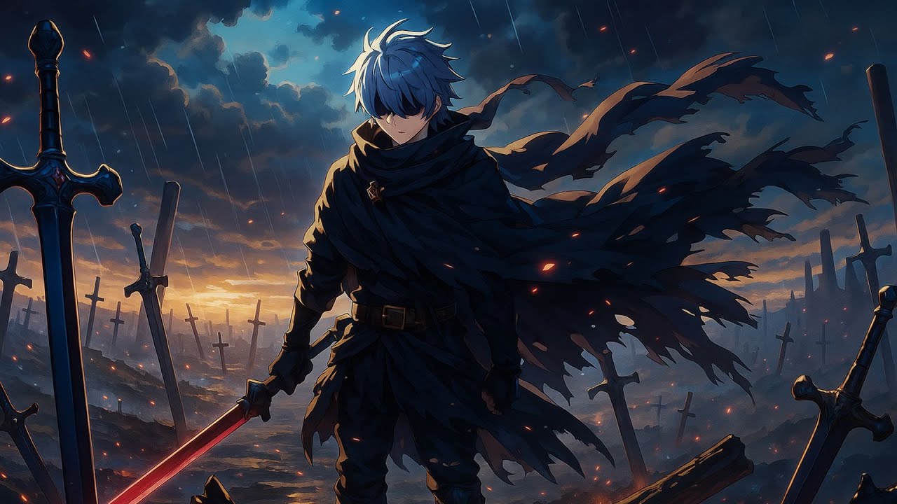 Fantasy Aura - Crimson Blade Requiem | Epic Anime Battle Music – Dark Orchestral Metal