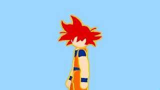 Goku Pivot transformations Stick Nodes animation