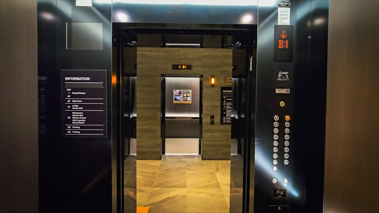 영어 안내양ㅣ경기 김포시 라마다앙코르 바이윈덤 김포한강호텔 미쓰비시 엘리베이터ㅣ한 엘