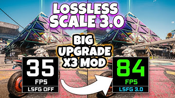 Cyberpunk 2077 : Boost FPS Low/Mid PC | Lossless Scale 3.0
