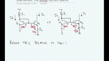 ECE3204 Lecture 11B - Widlar Current Source