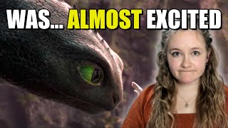 REACTION - Live Action How to Train Your Dragon Trailer