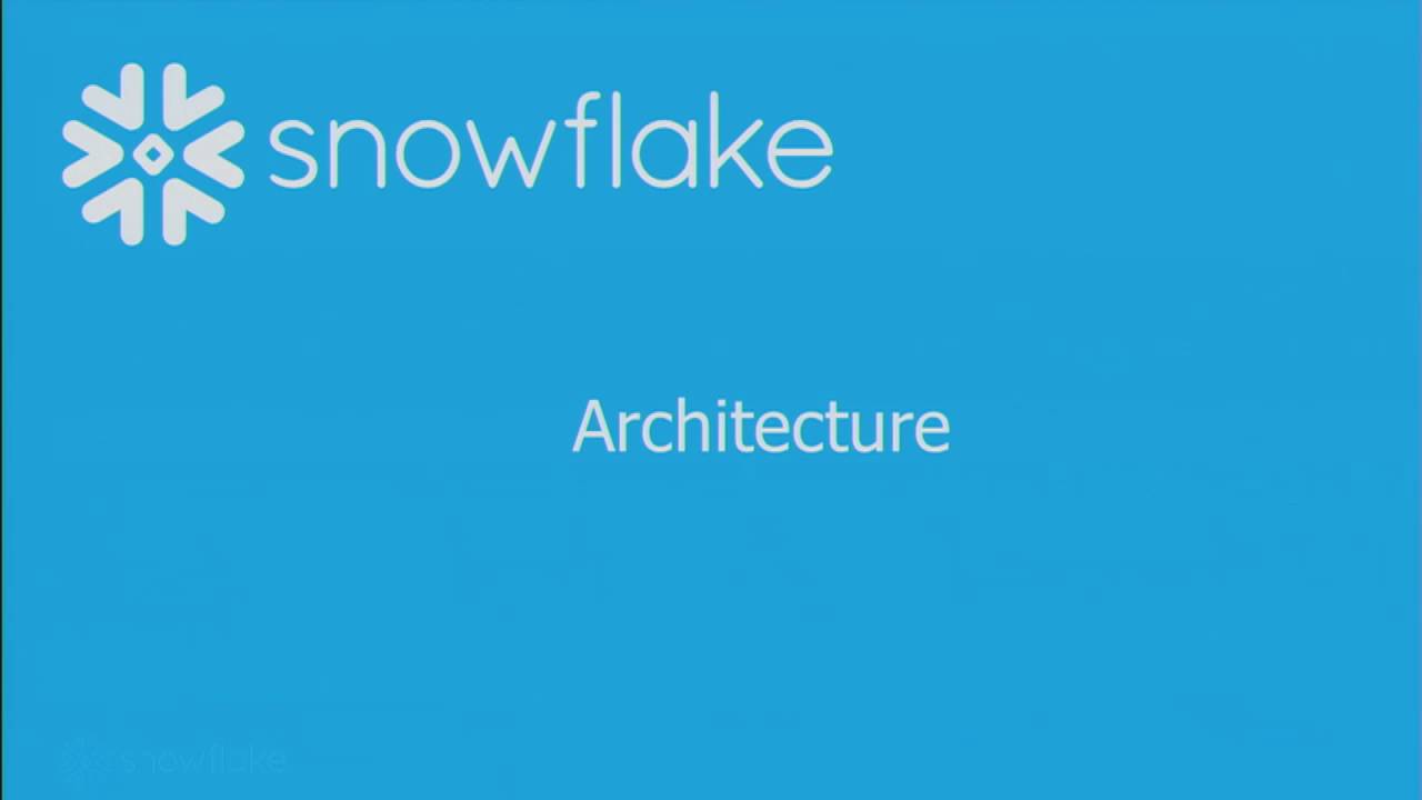 XLDB-2016: Snowflake