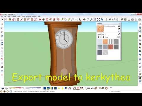How To create pendulum clock in sketchup |Part 2|